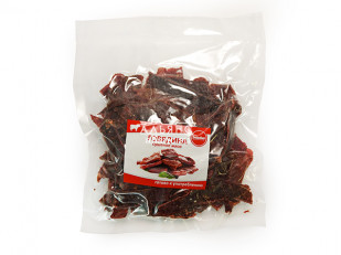 Густера вяленая: Говядина вяленая (строганина)