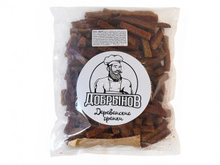 Гренки черные со вкусом сметаны и лука: Деревенские гренки с аджикой