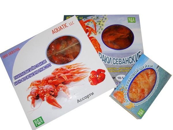 Раки в ассортименте в Абакане