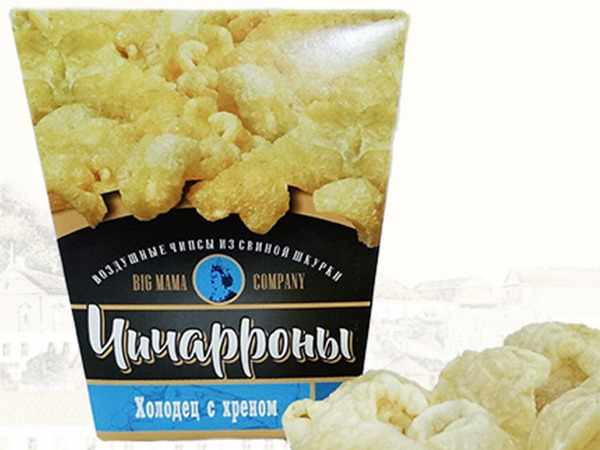 Чичарроны со вкусом холодца и хрена в Абакане