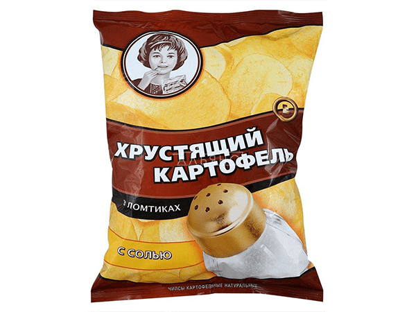 Картофельные чипсы "Девочка" 160 гр. в Абакане