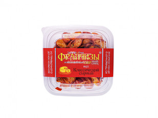 Камбала с икрой холодного копчения: Фрайчизы классические сырные (100 гр.)