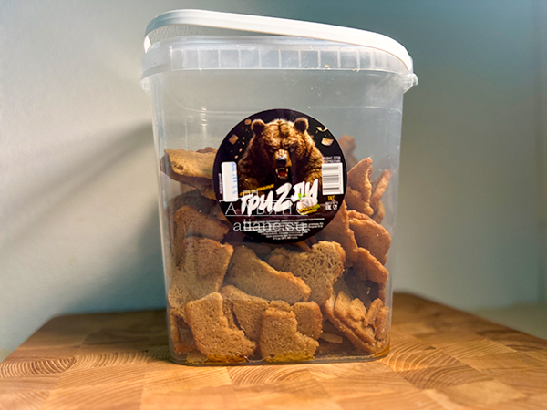 Ведро Ржаные гренки с чесноком в Абакане