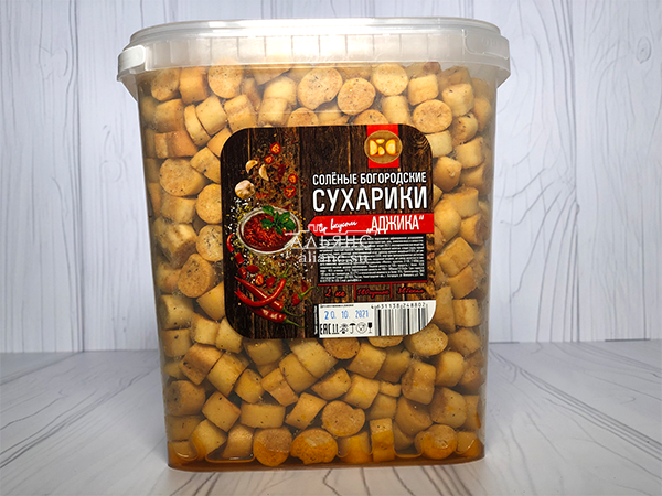 Сухарики с аджикой в Абакане