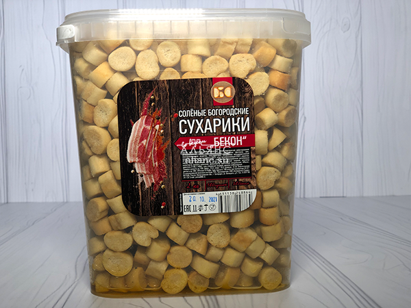 Сухарики с беконом в Абакане