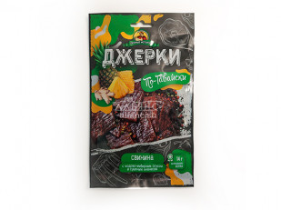 Сурские (ПШЕНИЧНЫЕ) Копченая колбаска (100 гр): Джерки из свинины 