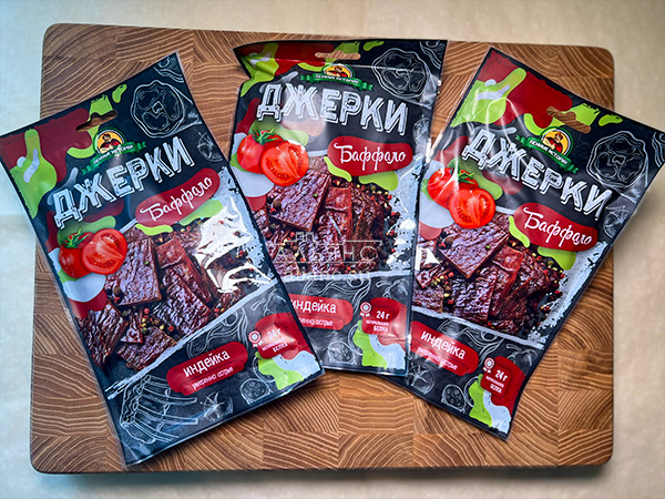 Джерки из индейки "Баффало" 45 гр. в Абакане