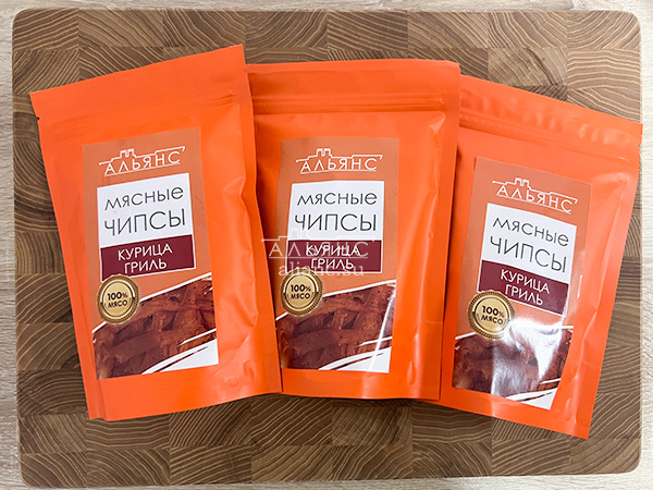 Мясо (АЛЬЯНС) вяленое курица "Гриль" 50 гр. в Абакане