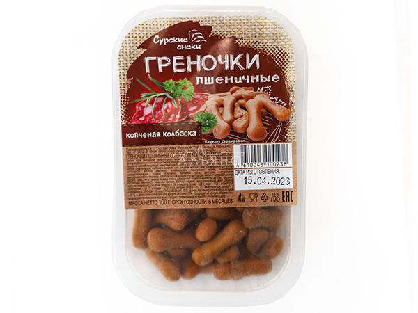 Сурские (ПШЕНИЧНЫЕ) Копченая колбаска (100 гр) в Абакане