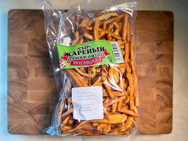 Жареный сыр "ВКУСНЯШКА" (Оливковый) 500гр. в Абакане