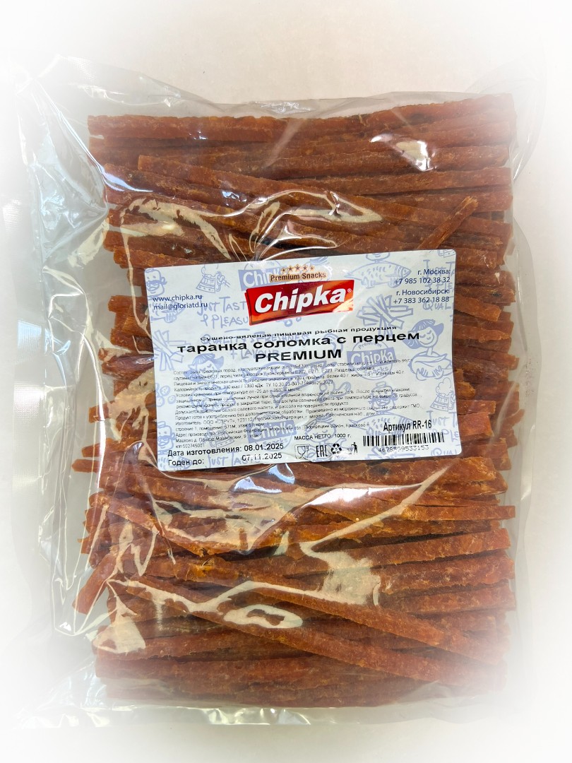 Таранка с перцем (соломка) (Chipka ПРЕМИУМ) в Абакане