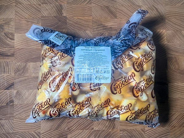 Сыр 1 кг ГОРНЫЙ СЫРОВАР (Бочонок копчёный с паприкой) в Абакане