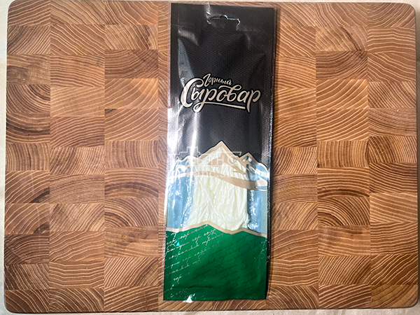 Сыр 60 гр ГОРНЫЙ СЫРОВАР (Паутинка белая с укропом и чесноком) в Абакане