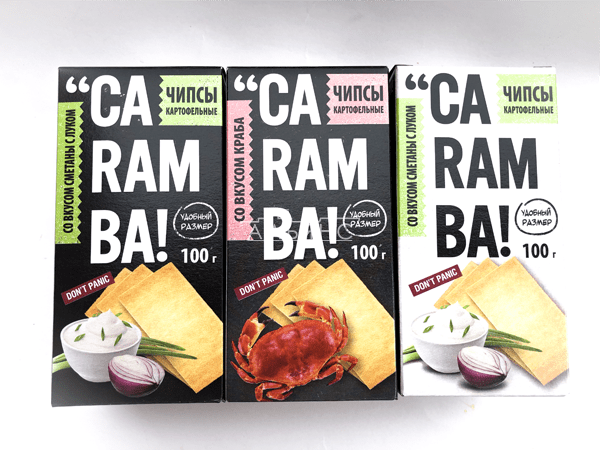 Чипсы "CARAMBA" ассорти 100 гр. в Абакане