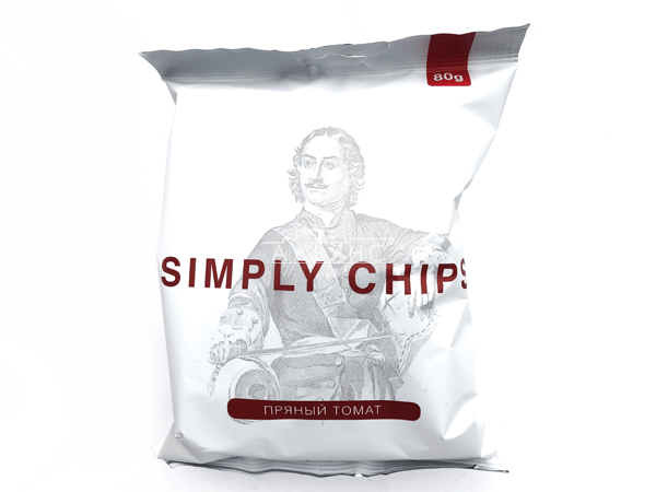 Картофельные чипсы "Simple chips" Пряный томат 80 гр. в Абакане